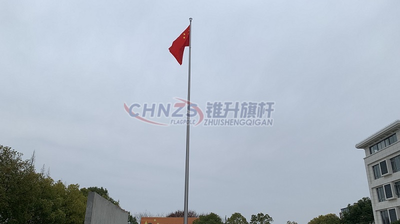 武警不銹鋼旗桿安裝